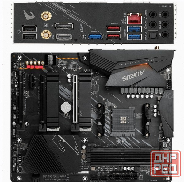 Материнская плата Gigabyte B550 Aorus Elite Ax V2 (B550 Aorus Elite Ax V2) [арт-8091] Донецк - изображение 2