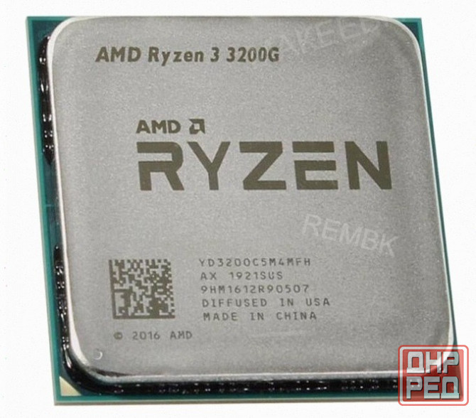 Процессор Amd Ryzen 3 3200g Am4, 4 X 3600 мгц, Oem, арт-4925 Донецк - изображение 1