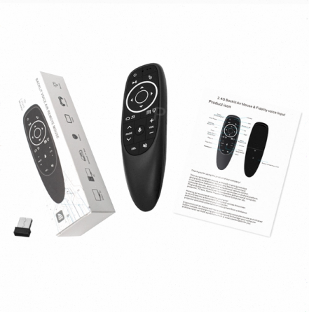 Аэро пульт, аэро мышь Air Mouse G10s Pro с подсветкой и голосовым управлением - арт-4028 Донецк