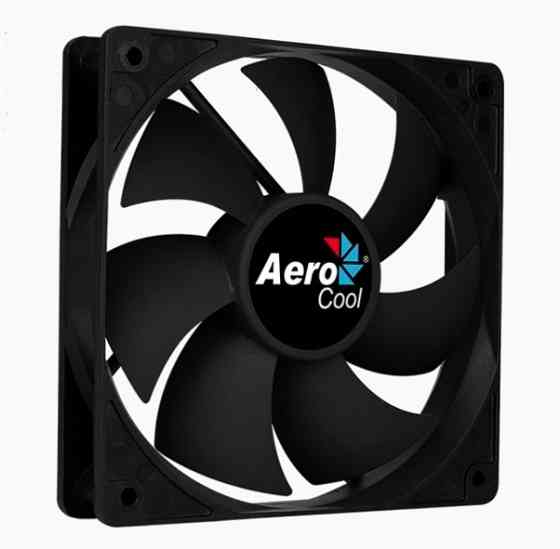 Вентилятор для компьютерного корпуса 120мм Aerocool Force 12 Black, арт-5438 Донецк