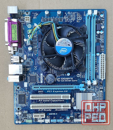 Комплект mb-Ga H61M-S2PV,cpu-Xeon E3 1260L,ram-2x8Gb xms3 Макеевка - изображение 1