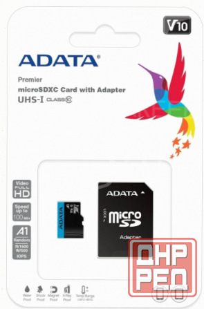 A-Data карта памяти Micro Securedigital 128gb Ausdx128guicl10a1-Ra1 - арт-4151 Макеевка - изображение 1