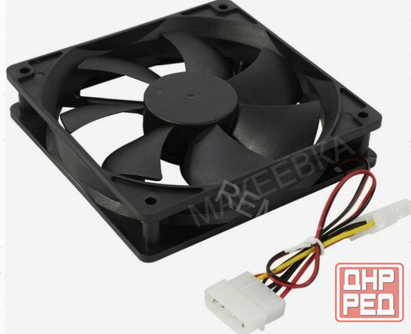Вентилятор для корпуса 120x120 мм 5bites Fb12025s-12l4mx (4пин, 120x120x25мм, 1200 об/мин) [арт-8546 Донецк - изображение 1
