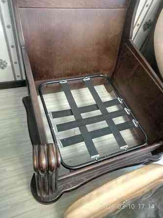 Продам кресло натуральная кожа Макеевка