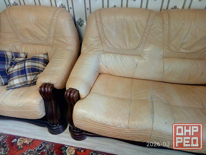Продам кресло натуральная кожа Макеевка - изображение 4