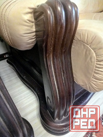 Продам кресло натуральная кожа Макеевка - изображение 5