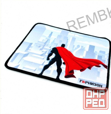 Коврик д/мыши гарнизон Gmp-145 25х20х0,3см, супергерой, ткань+рез(18068) 1918413 арт-5695 Донецк - изображение 1