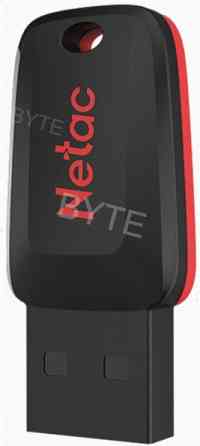 Флеш диск Netac U197 16gb , Usb2.0, пластиковая, черная (арт-3307) Макеевка