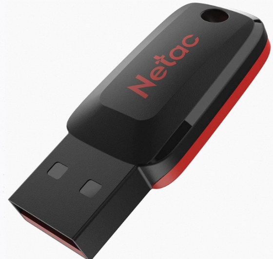 Флеш диск Netac U197 16gb , Usb2.0, пластиковая, черная арт-6950 Донецк