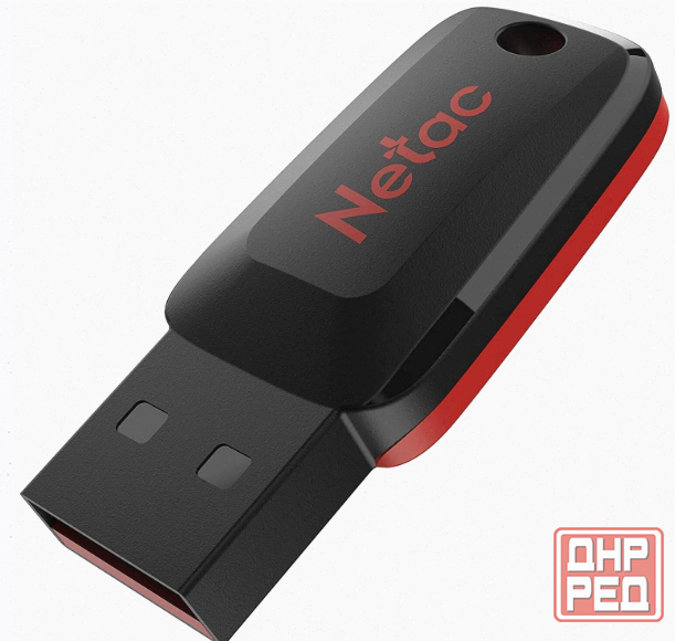 Флеш диск Netac U197 16gb , Usb2.0, пластиковая, черная арт-6950 Донецк - изображение 1