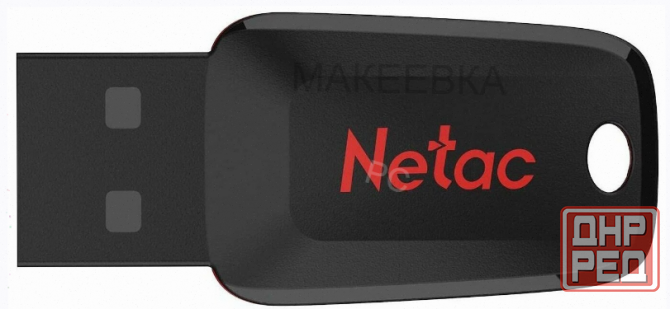 Флеш диск Netac U197 16gb , Usb2.0, пластиковая, черная арт-6950 Донецк - изображение 2