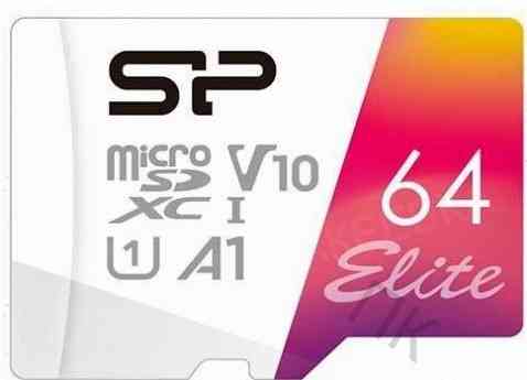 Флеш карта Microsd 64gb Silicon Power Elite A1 Microsdxc Class 10 Uhs-I U3 100 Mb/S (Sd адаптер) [ар Донецк
