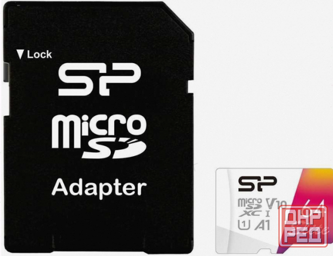 Флеш карта Microsd 64gb Silicon Power Elite A1 Microsdxc Class 10 Uhs-I U3 100 Mb/S (Sd адаптер) [ар Донецк - изображение 2