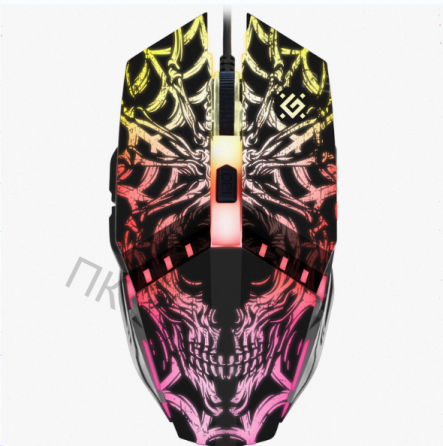 Мышь Defender Prototype Gm-670l, черный (52670) оптический, 2400 Dpi, Usb, арт-7341 Донецк