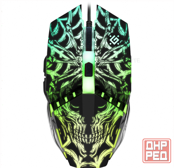 Мышь Defender Prototype Gm-670l, черный (52670) оптический, 2400 Dpi, Usb, арт-7341 Донецк - изображение 3