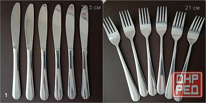 Наборы столовых приборов из нержавеющей стали. Донецк - изображение 3