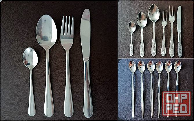 Наборы столовых приборов из нержавеющей стали. Донецк - изображение 1