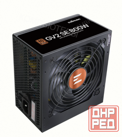 Блок питания Zalman Zm800-Gv2se, 800 вт, 80 Plus Bronze, черный арт-3483 Донецк - изображение 2