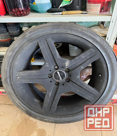 Продам комплект дисков с летними шинами 19 диаметра Донецк - изображение 1