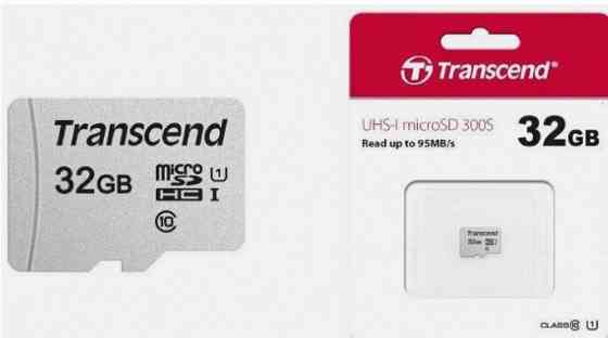 Карта памяти Transcend 300s Microsdhc 32gb Uhs-I Cl10, Ts32gusd300s, арт-8768 Донецк