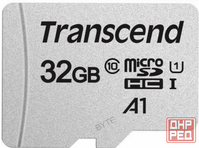 Карта памяти Transcend 300s Microsdhc 32gb Uhs-I Cl10, Ts32gusd300s, арт-8768 Донецк - изображение 1