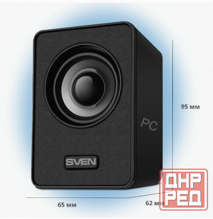 Колонки Sven 135, 2.0, черный [Sv-020231], арт-1383 Донецк - изображение 4