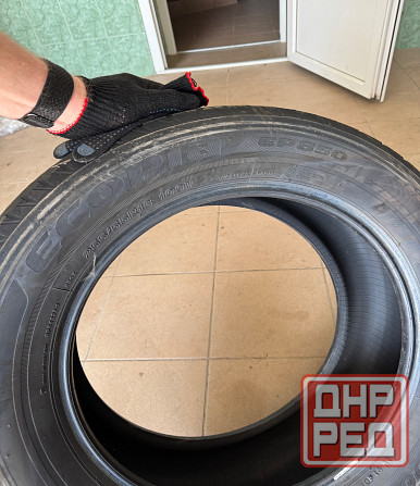 Продам 2 летние шины Bridgestone 18 диаметра 255/55 Донецк - изображение 1