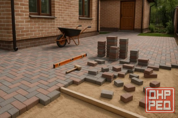 Укладка тротуарной плитки Луганск Луганск - изображение 1