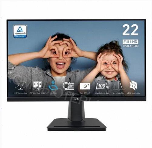 Монитор 21.5" Msi Pro Mp225, 1920x1080, Ips, 100гц, 1хHdmi, черный [9s6-3pc6cm-004] [арт-4503] Макеевка