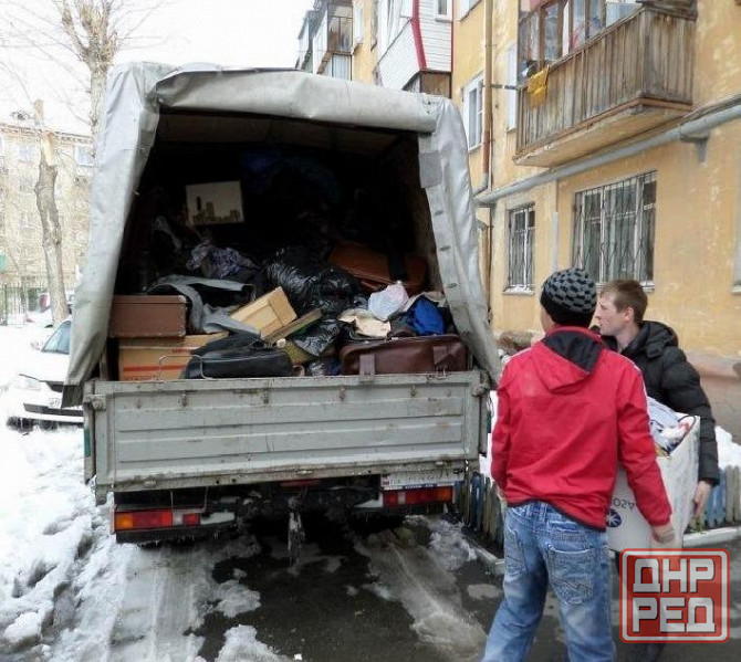 Вывоз мусора. Все районы. Услуги грузчиков. Грузоперевозки Донецк - изображение 2