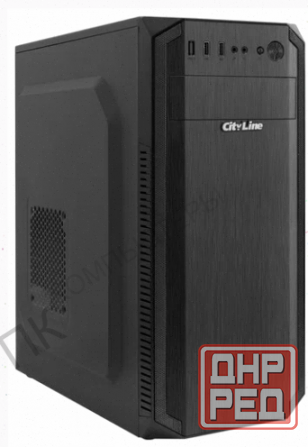 Корпус Matx Cityline Sm06bk-500w (арт-2501) Донецк - изображение 1