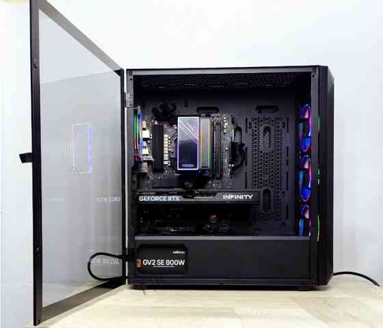 Игровой компьютер Byte-Vortexprime | Amd Ryzen 5 7500f (6 ядер/12 потоков) | 800 вт | Ssd Nvme 1 тб Макеевка