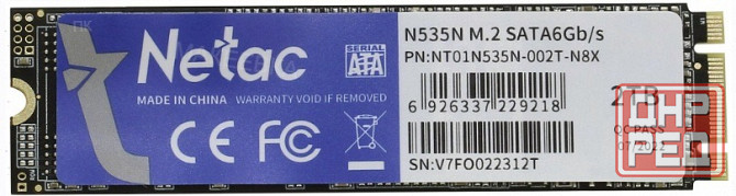 Твердотельный накопитель Ssd M.2 Sata Netac 2tb Sata (Nt01n535n-002t-N8x) арт-4870 Донецк - изображение 1