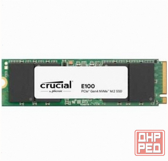 Ssd диск M.2 2280 Crucial E100 Pcie 4.0 X4 1tb (Ct1000e100ssd8) - арт-3572 Донецк - изображение 1