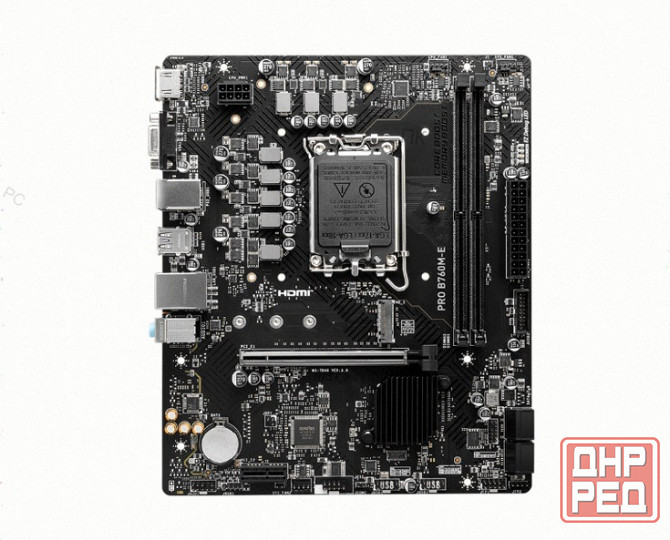 Материнская плата Msi Pro B760m-E Ddr5, Lga 1700, Intel B760, Matx, Ret - арт-7701 Донецк - изображение 1