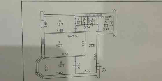 Продается 3к квартира на Бакинских Комиссаров, Куйбышевский район Донецк