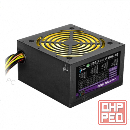 Блок питания Aerocool (Formula) Vx Plus 750 Rgb 750w черный Box [арт-6753] Донецк - изображение 1