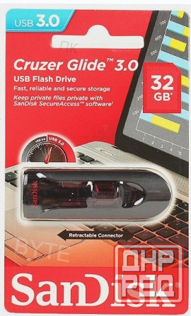Usb Flash Drive 32gb - Sandisk Cruzer Glide Sdcz600-032g-G35 арт-9575 Донецк - изображение 1