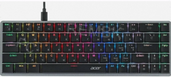 Игровая клавиатура Acer Okw302 механическая Led (Zl. Kbdcc.01c), арт-7982 Донецк
