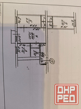 Продается 3 - х комнатная квартира, пр.-т Ленина, ориентир "Строитель" Енакиево - изображение 10