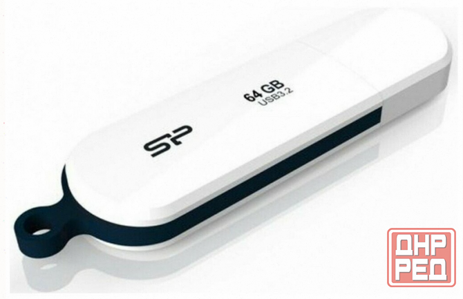 Usb Flash накопитель 64gb Silicon Power Blaze B32 White (Sp064gbuf3b32v1w) - арт-1150 Донецк - изображение 1