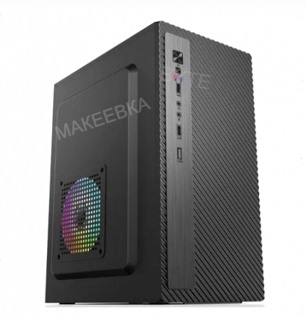 Корпус Matx Accord Entry Acc-2053b, Mini-Tower, без бп, черный арт-5574 Макеевка