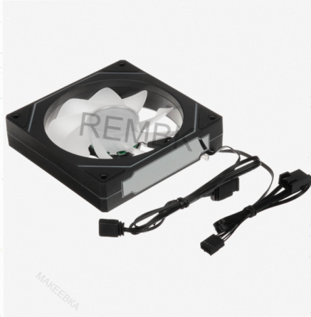 Вентилятор Ocypus Gamma F12 Bk Argb Reverse Blade 120 мм 4-Pin Pwm + 3-Pin 5v Argb, 1шт (Gamma-F12-B Донецк