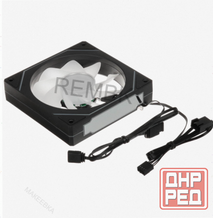 Вентилятор Ocypus Gamma F12 Bk Argb Reverse Blade 120 мм 4-Pin Pwm + 3-Pin 5v Argb, 1шт (Gamma-F12-B Донецк - изображение 2