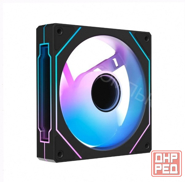Вентилятор Ocypus Gamma F12 Bk Argb Reverse Blade 120 мм 4-Pin Pwm + 3-Pin 5v Argb, 1шт (Gamma-F12-B Донецк - изображение 1