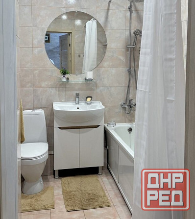 Сдам 1к кв в Пролетарском районе. По ул. Прожекторная. Рядом Геркулес Молоко и школа 126. Вся мебель Донецк - изображение 2