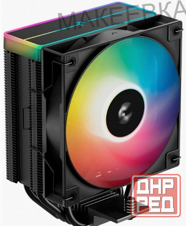 Кулер для процессора Deepcool Ag400 Bk Argb V2, арт-9967 Донецк - изображение 2