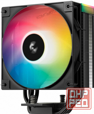 Кулер для процессора Deepcool Ag400 Bk Argb V2, арт-9967 Донецк - изображение 1
