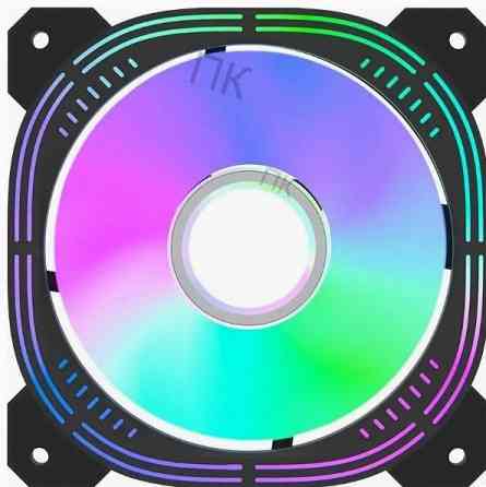 Вентилятор для корпуса Formula Nulight 12bk Rgb 120х120x25 черный 3-Pin 4-Pin (Molex) 19.06дб (Nulig Донецк