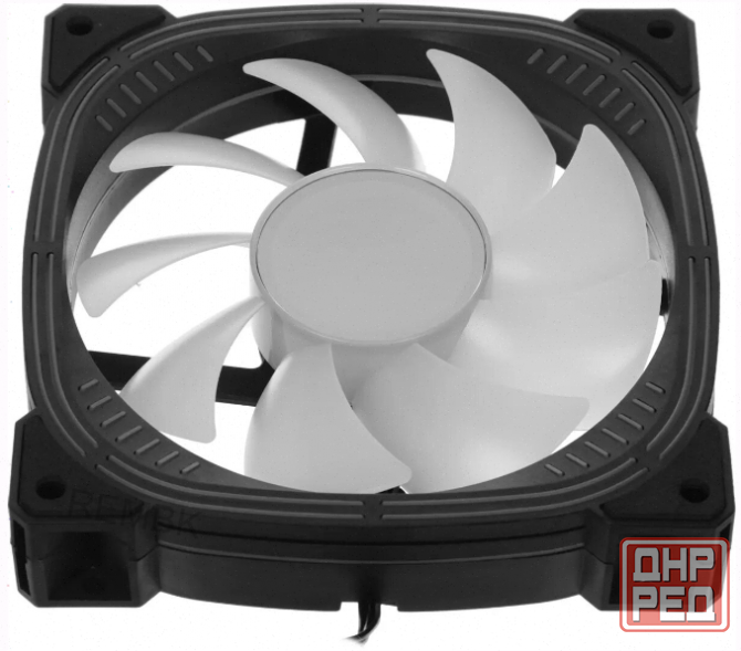 Вентилятор для корпуса Formula Nulight 12bk Rgb 120х120x25 черный 3-Pin 4-Pin (Molex) 19.06дб (Nulig Донецк - изображение 4